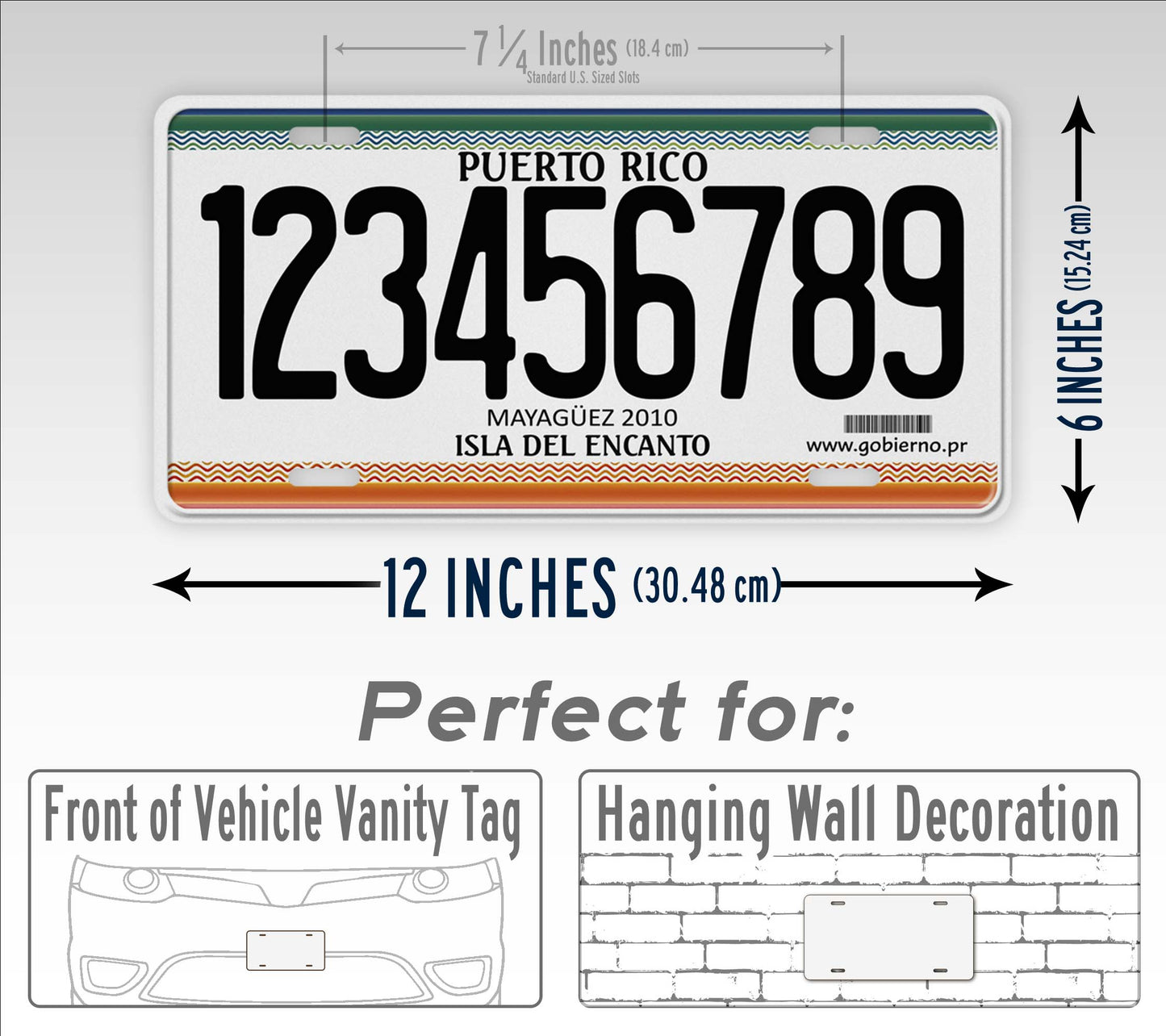 Personalized Puerto Rico Mayaguez License Plate