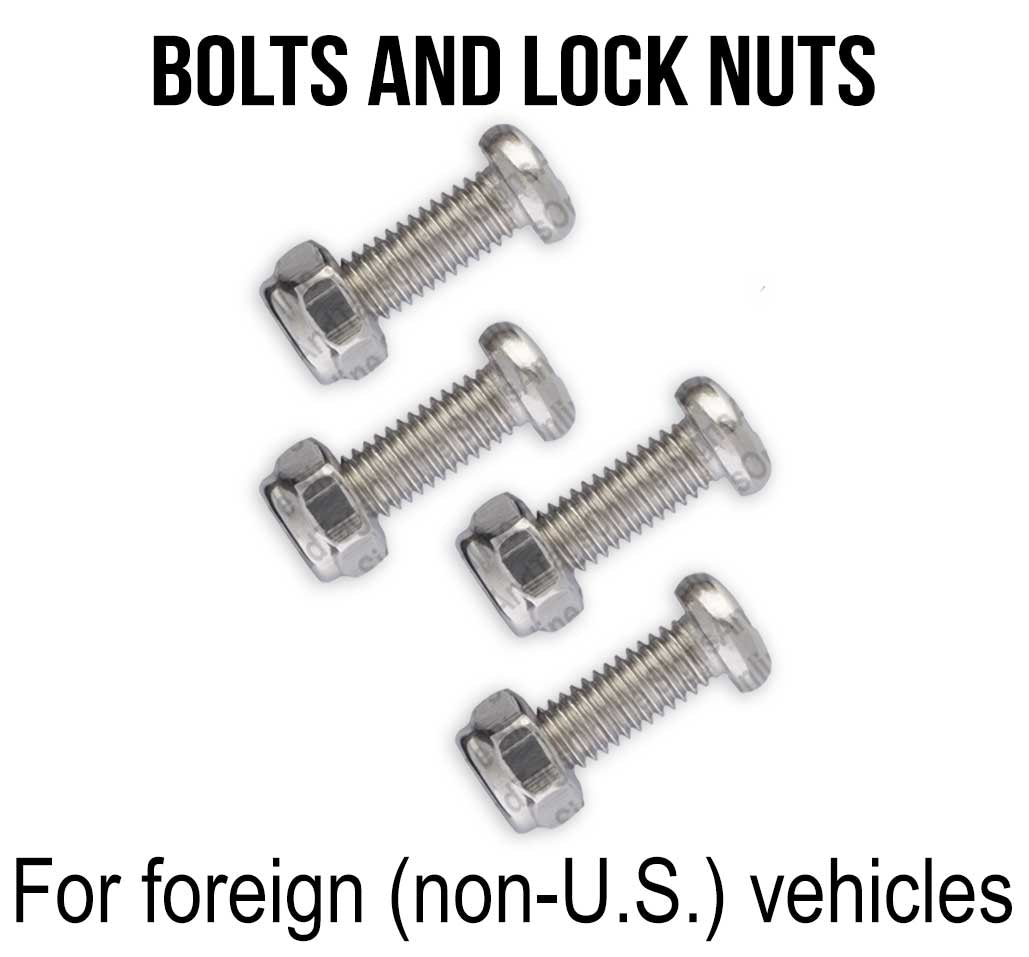 License Plate Mounting Bolts
