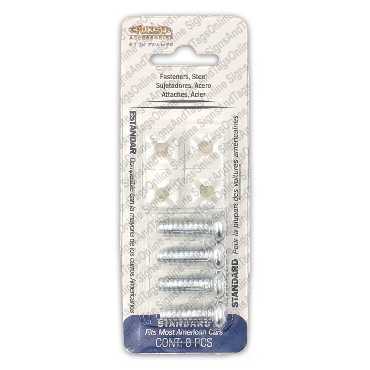License Plate Mounting Screws