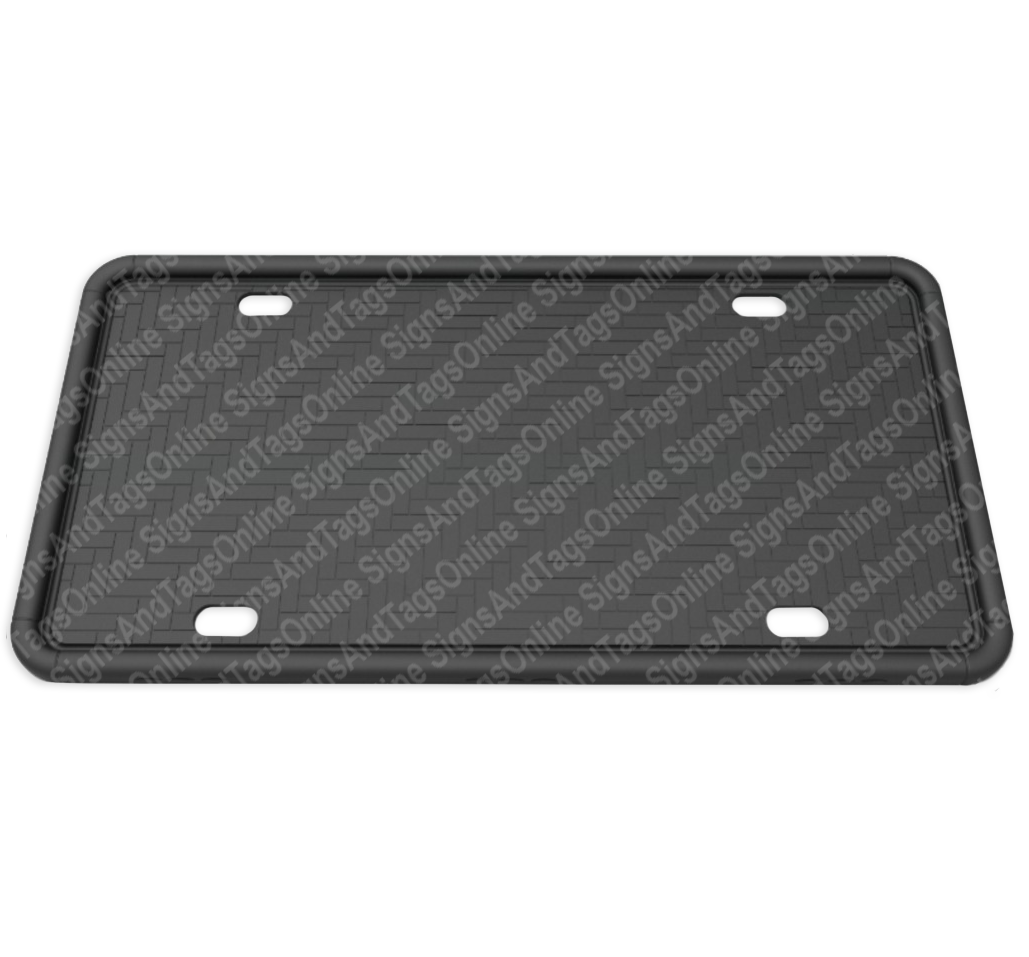 Silicone License Plate Protector