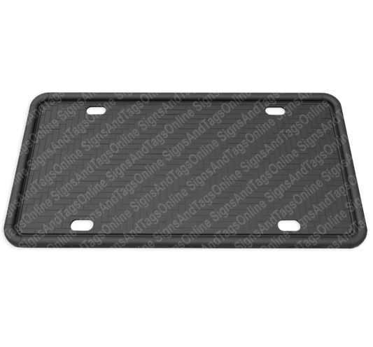 Silicone License Plate Protector