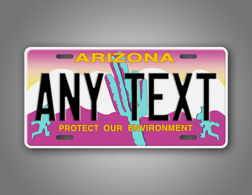 Custom Arizona Protect Our Environment License Plate