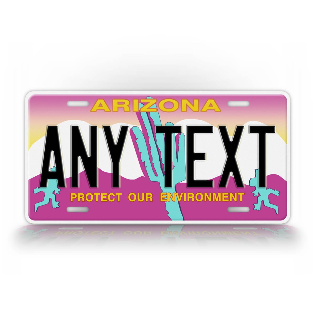 Custom Arizona Protect Our Environment License Plate