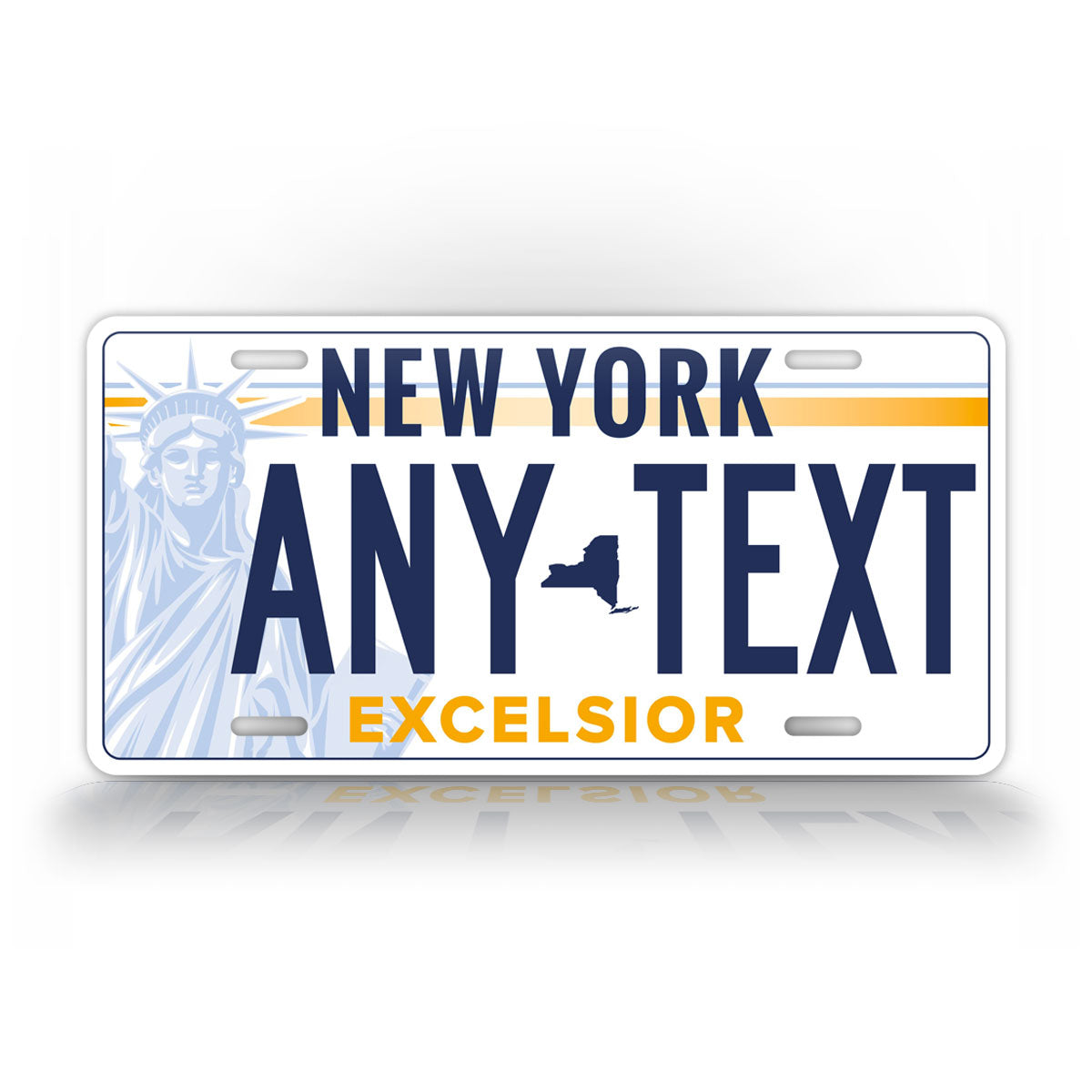 New York Voting Option Custom License Plate