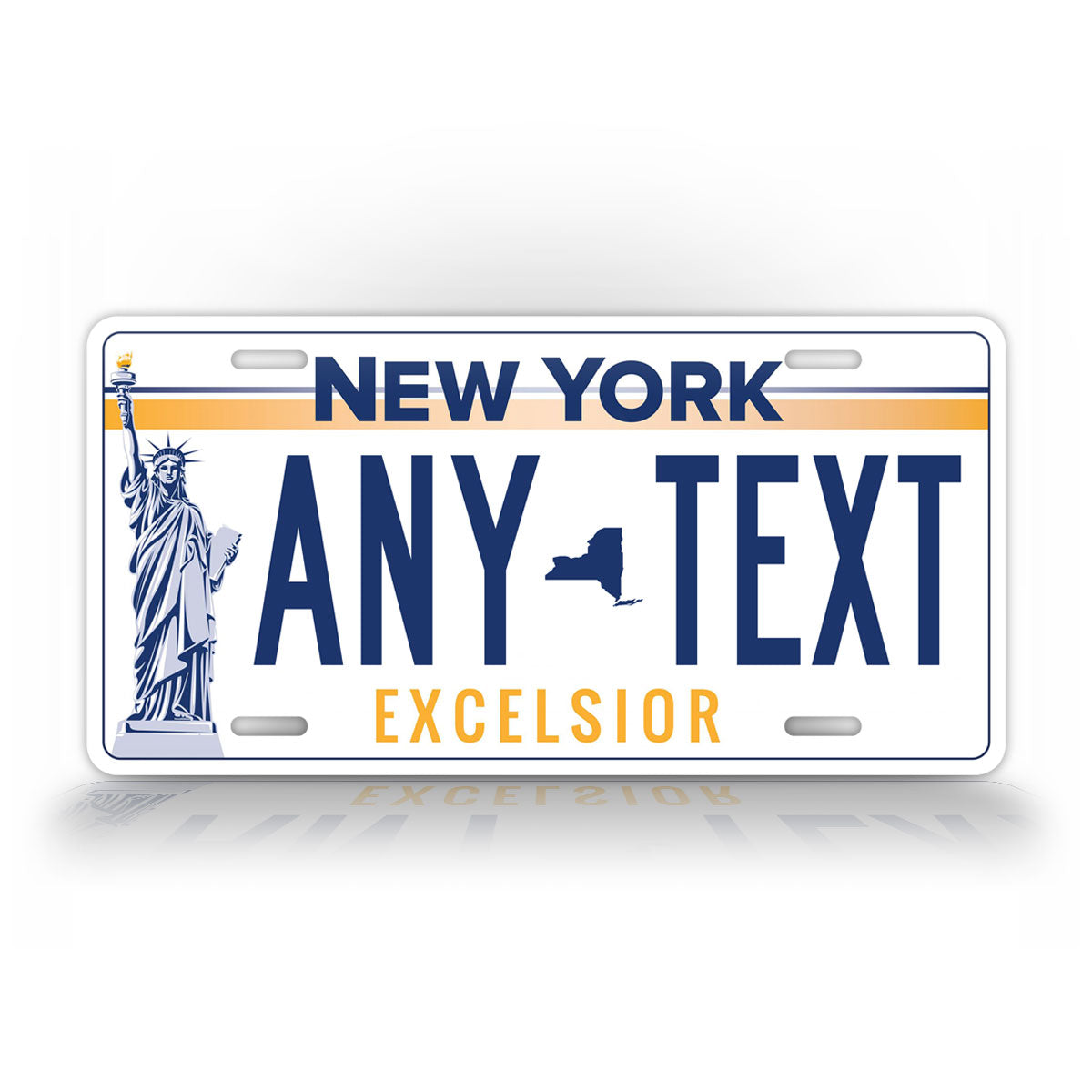 New York Voting Option Custom License Plate