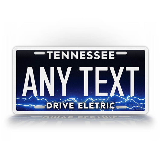 Custom Tennessee Drive Electric License Plate