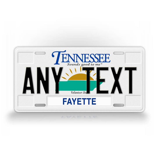 Custom Tennessee 2000-2005 License Plate