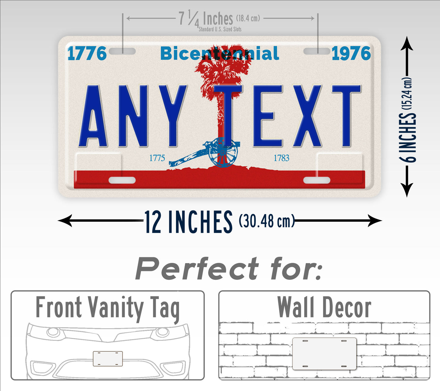 Personalized 1976-1979 South Carolina State License Plate