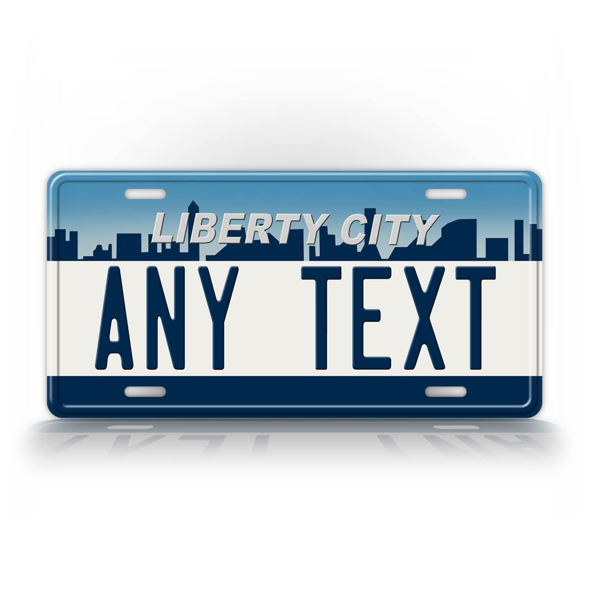 Custom Liberty City License Plate