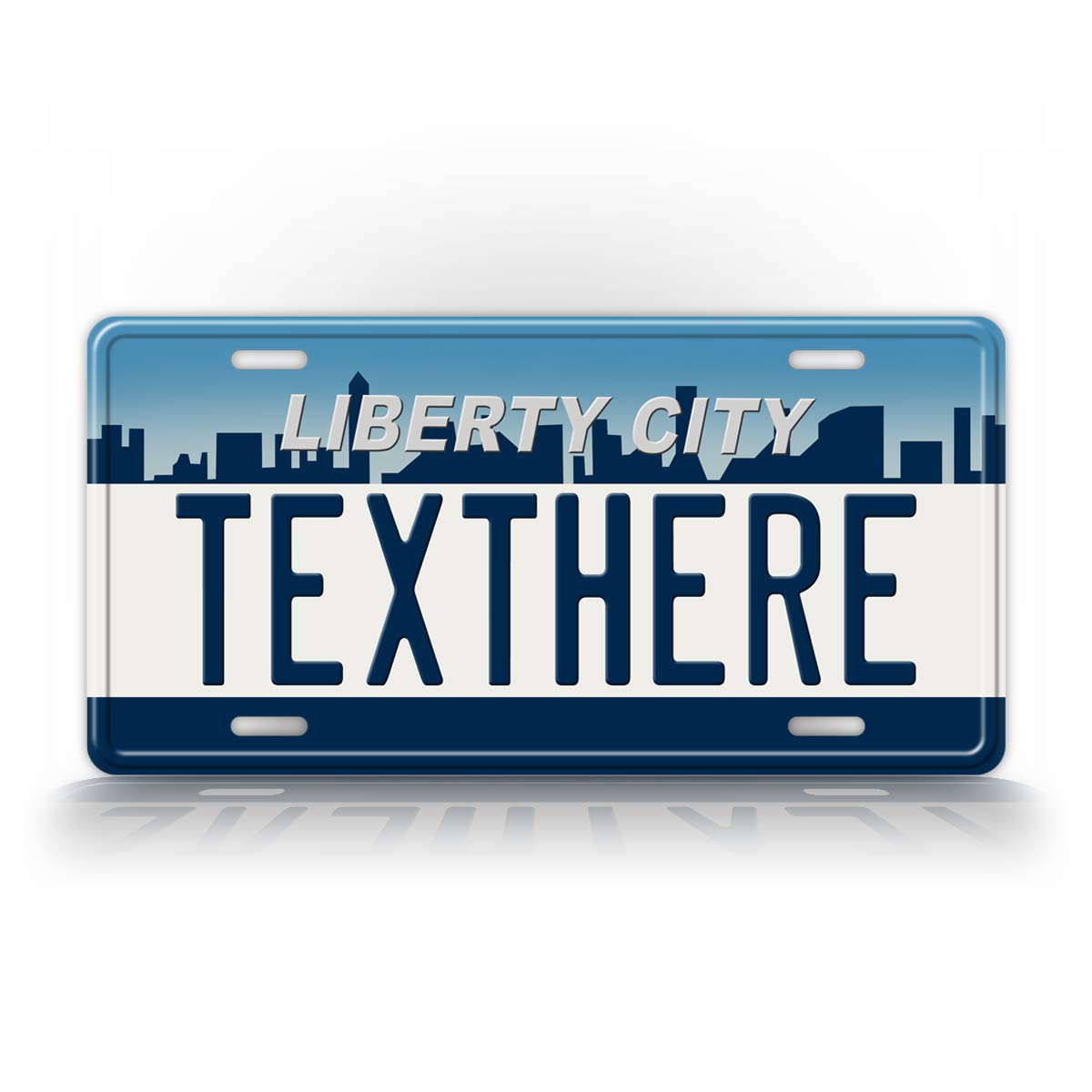 Custom Liberty City License Plate