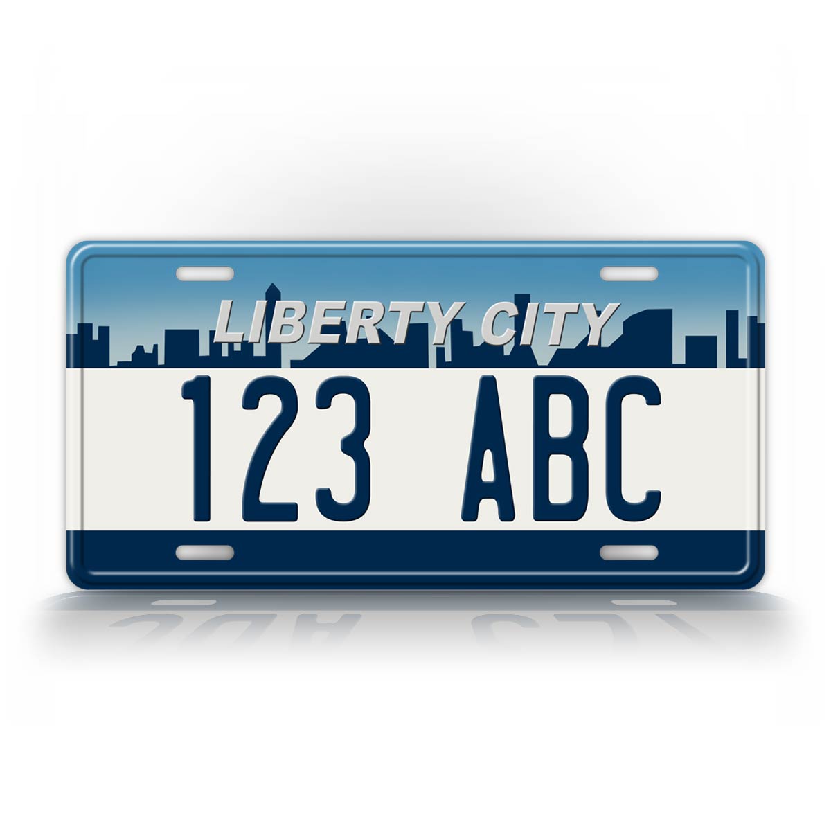 Custom Liberty City License Plate