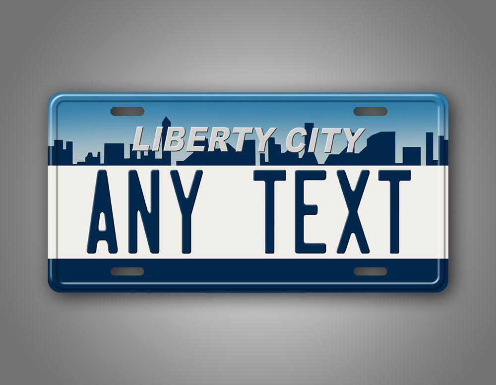 Custom Liberty City License Plate