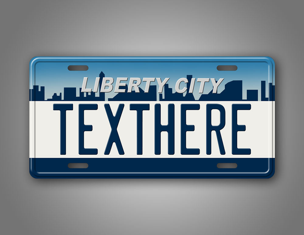 Custom Liberty City License Plate