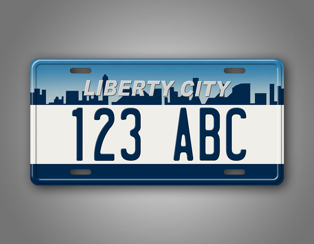 Custom Liberty City License Plate