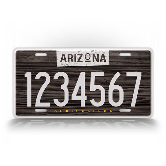Custom Arizona Agriculture License Plate