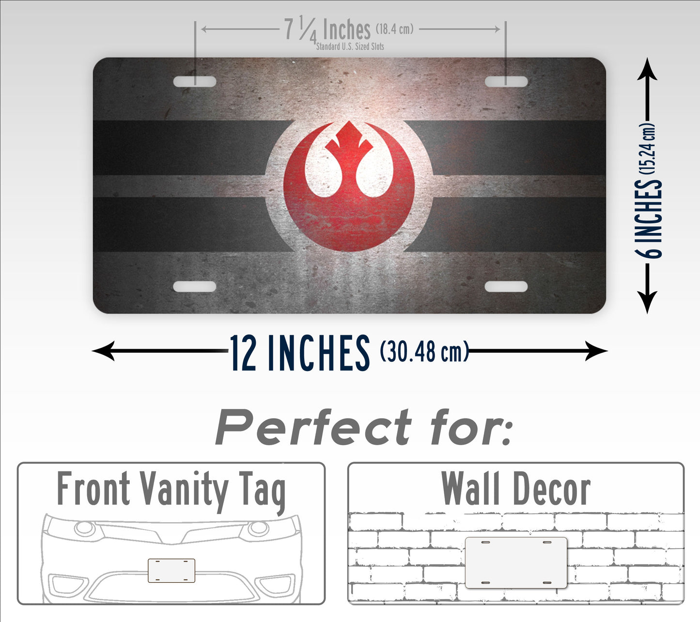 Star Wars Rebel Alliance Auto Tag