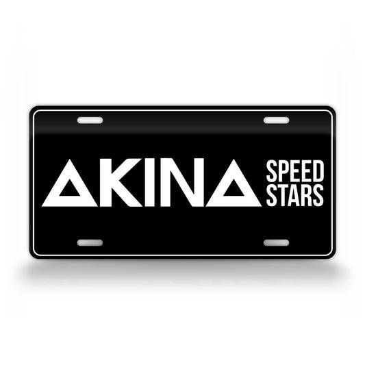 JDM Japanese Akina Speed Stars License Plate