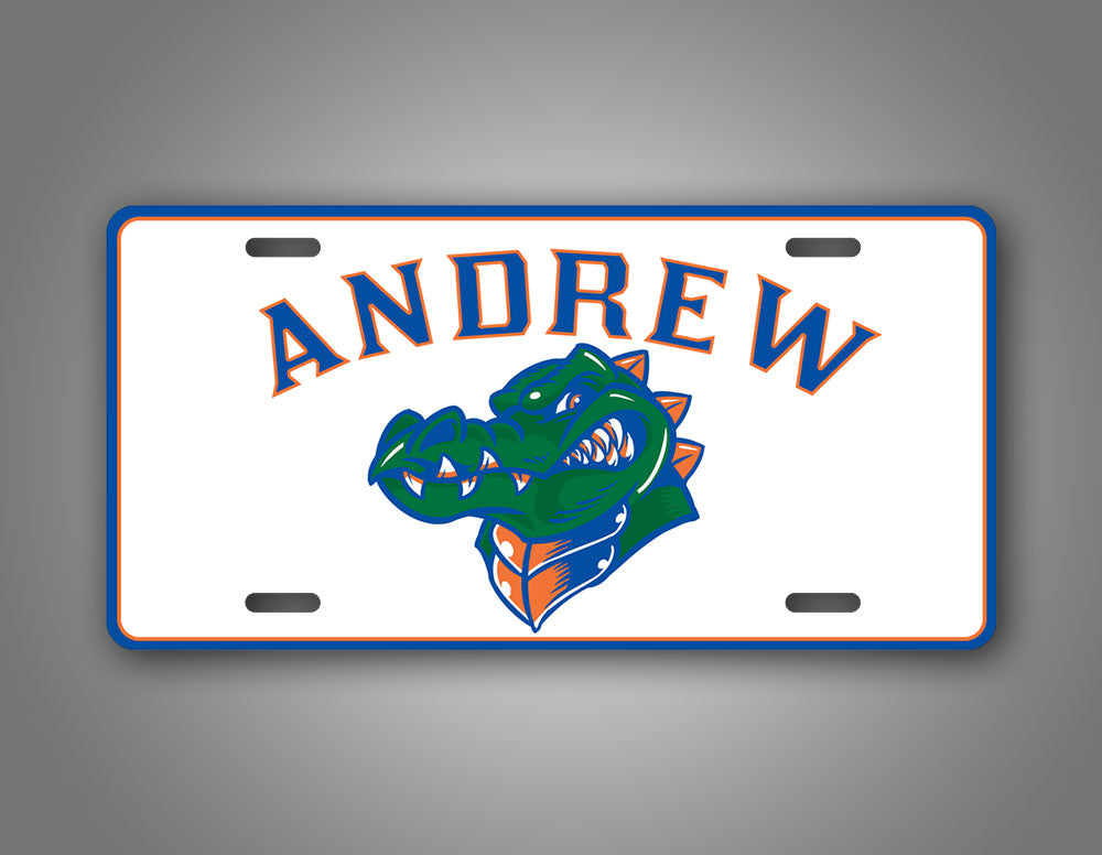 Florida Gators Football Fan Personalized Any Name License Plate