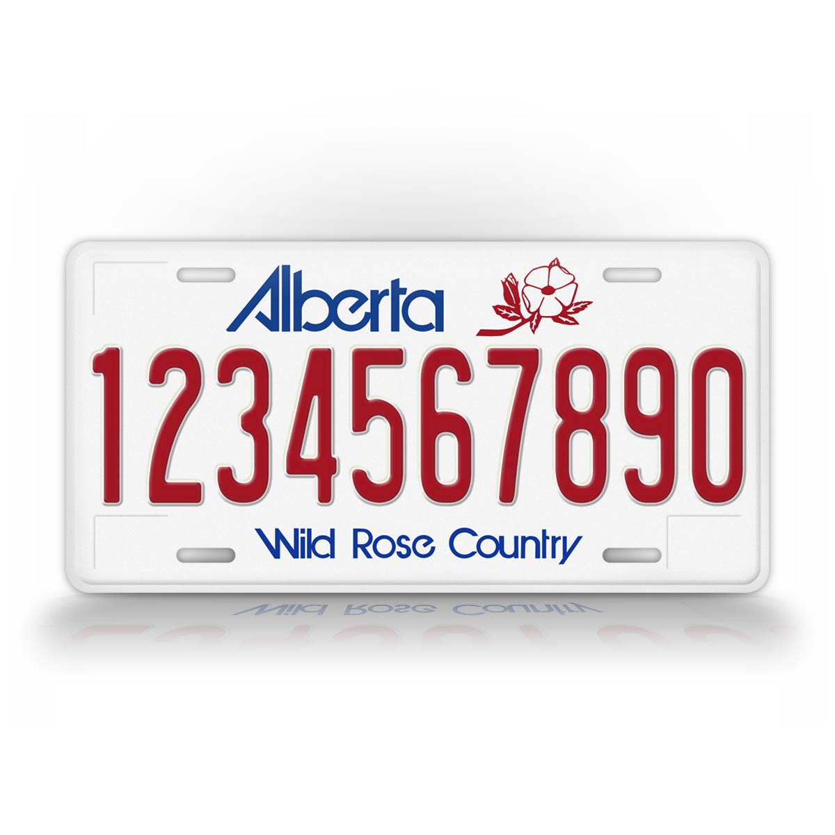 Personalized Alberta Canada Custom License Plate