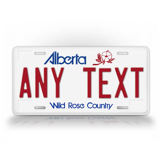 Alberta Canada Personalized Novelty License Plate