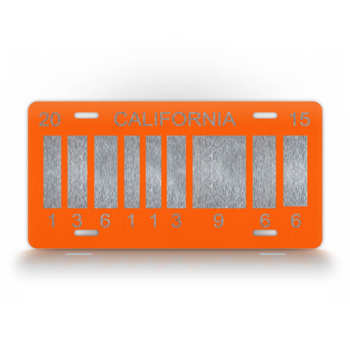 Back To The Future License Plate