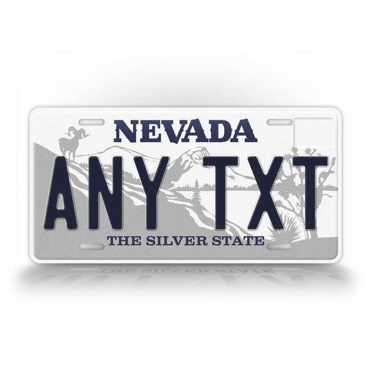Personalized 1984-2000 Nevada State License Plate