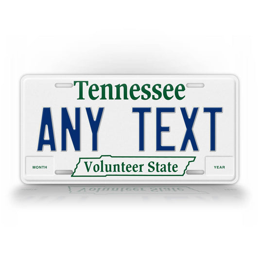 Personalized 1983-1987 Tennessee State License Plate