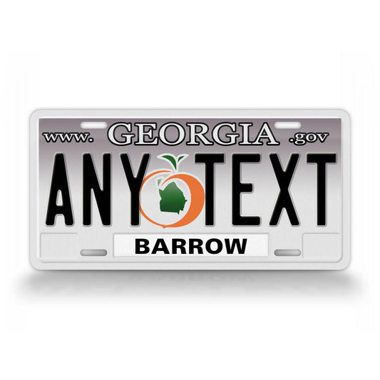 Personalized Georgia State Novelty License Plate
