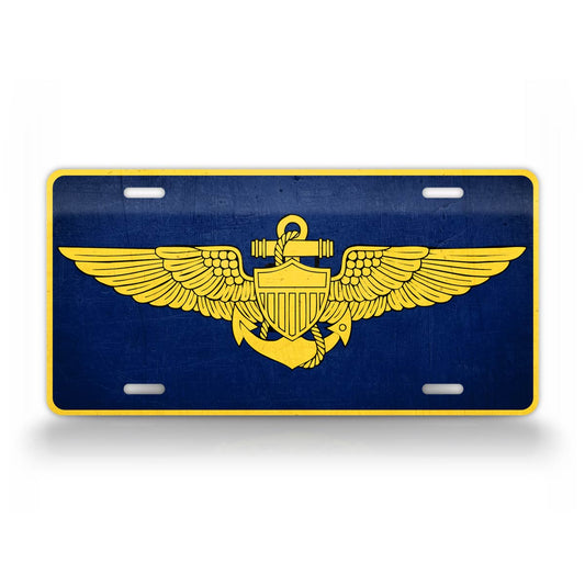US Navy Naval Wings License Plate