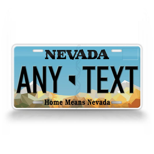 Personalized Nevada Novelty State License Plate
