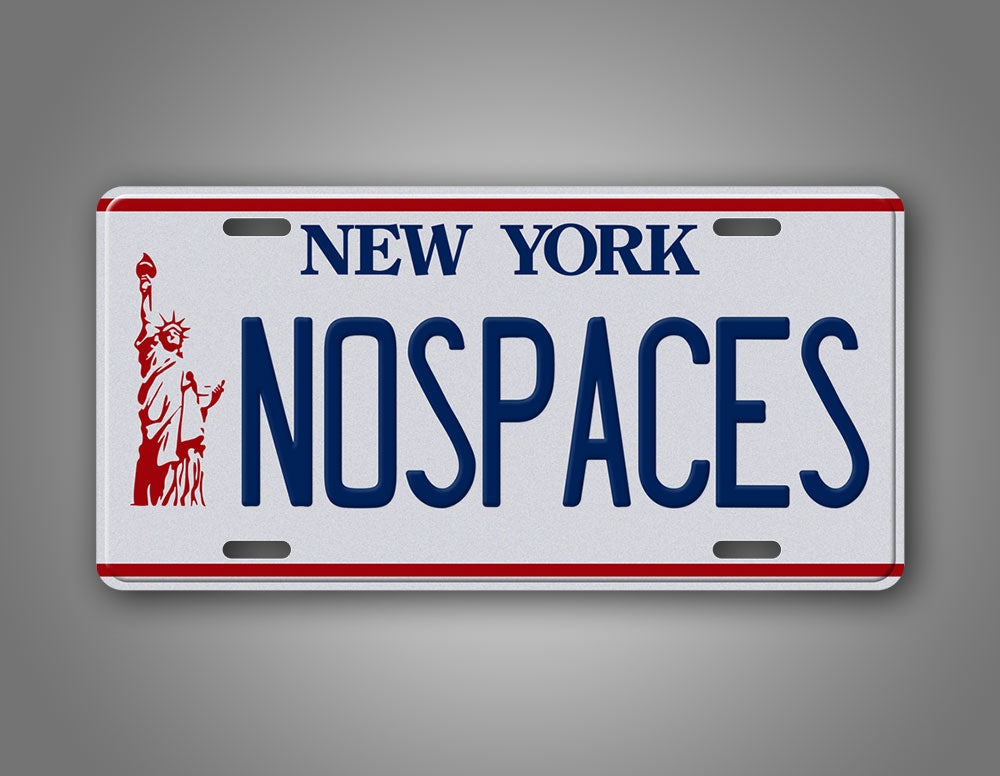 New York Statue of Liberty License Plate