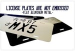 Personalized Delaware Black Reproduction License Plate
