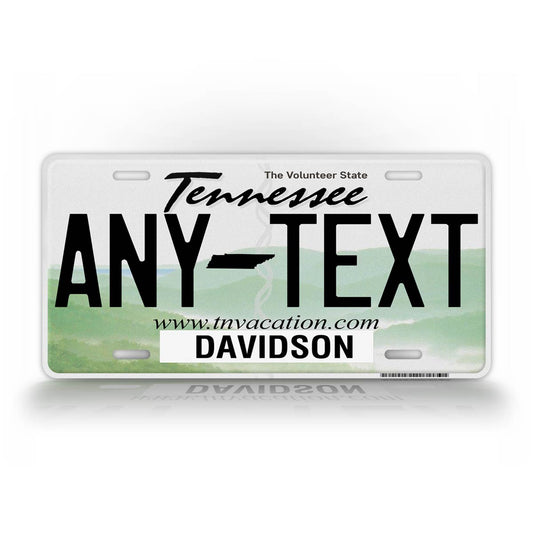 Custom Novelty Tennessee State License Plate