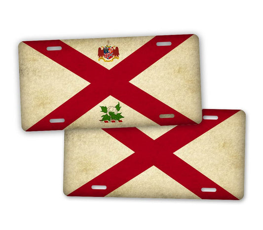 Alabama Americana Vintage License Plate