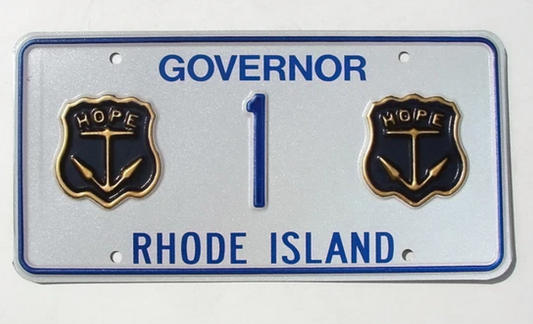 Anyone interested in a Rhode Island Novelty Governor Plate?