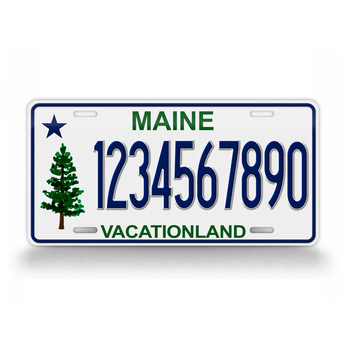 Custom Maine "Vacationland" License Plate
