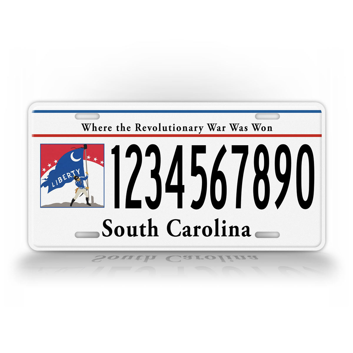 Personalized South Carolina SC250 Custom License Plate