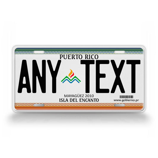Personalized Puerto Rico Mayaguez License Plate