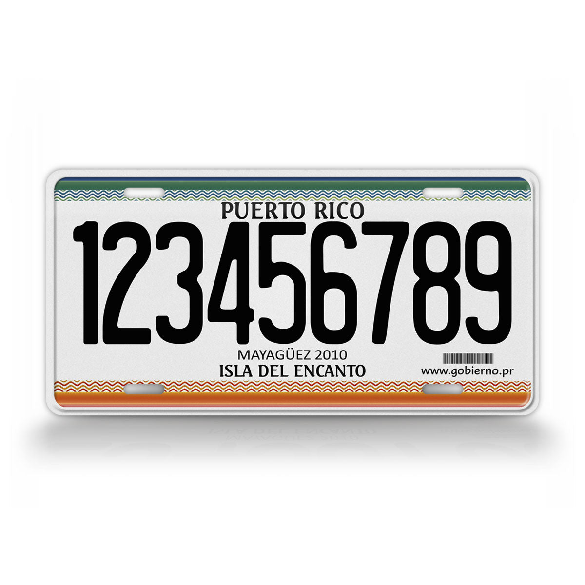 Personalized Puerto Rico Mayaguez License Plate