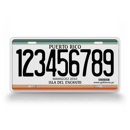 Personalized Puerto Rico Mayaguez License Plate