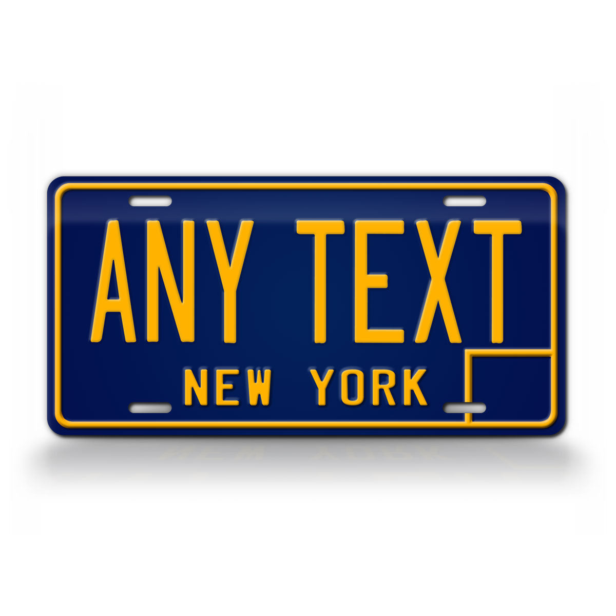 Personalized New York 1966-1972 Custom License Plate