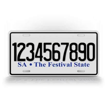 South Australia Festival State US Size License Plate