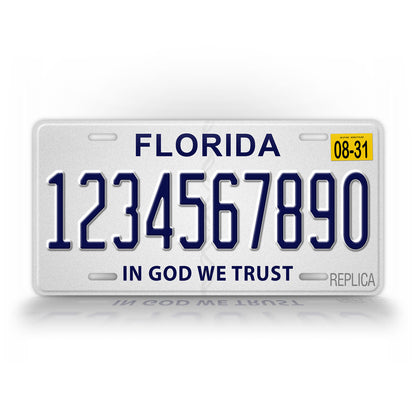 Personalized Florida America 250 License Plate