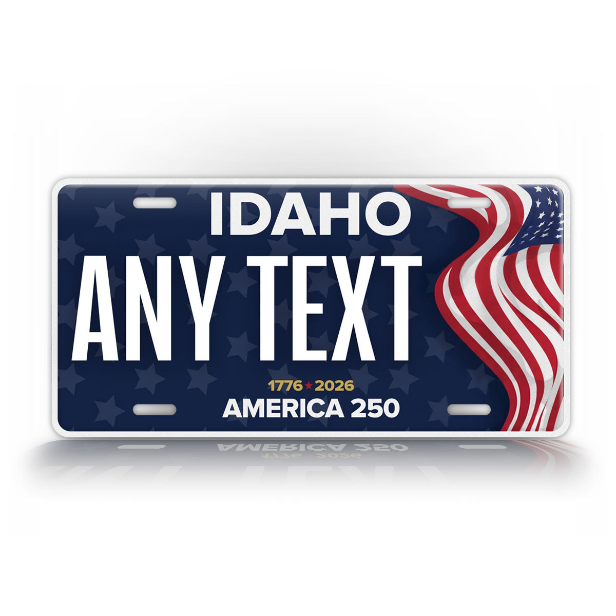 Personalized Idaho America 250 License Plate