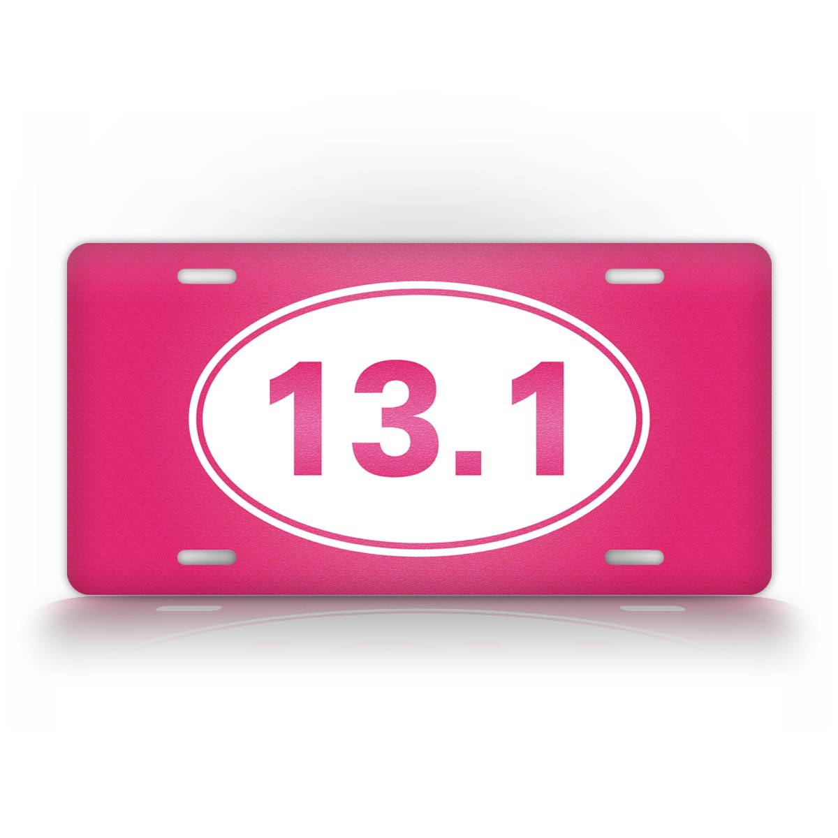 13.1 Half Marathon Runner License Plate