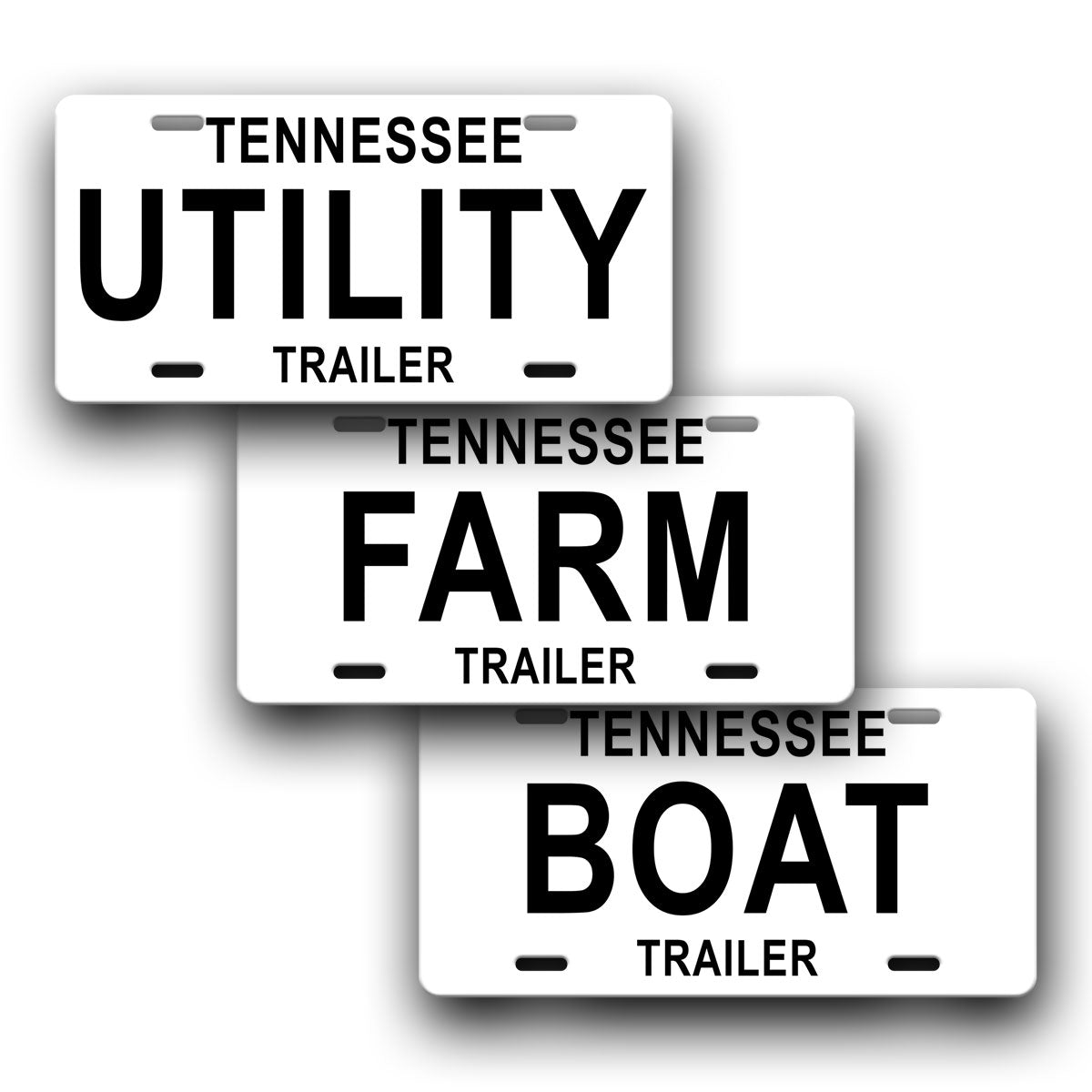 Tennessee Trailer Novelty License Plate