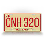 Novelty Hazard County CNH 320 General Lee 6x12 License Plate