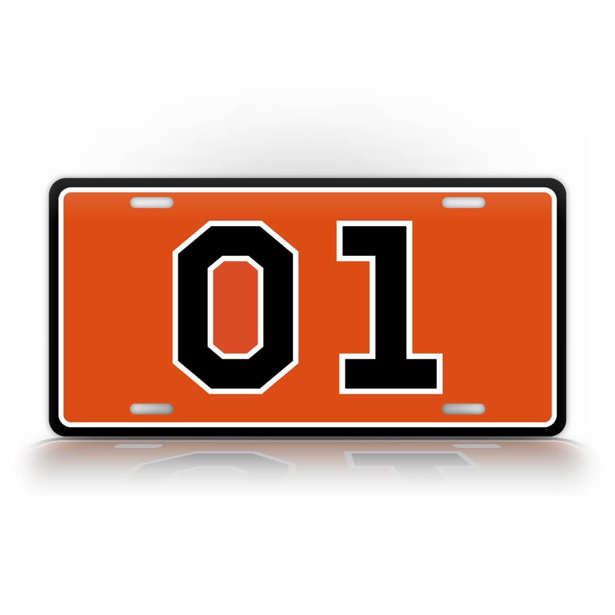 01 General Lee 6x12 License Plate – SignsAndTagsOnline