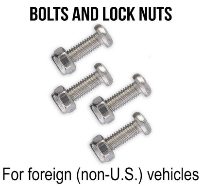 License Plate Mounting Bolts