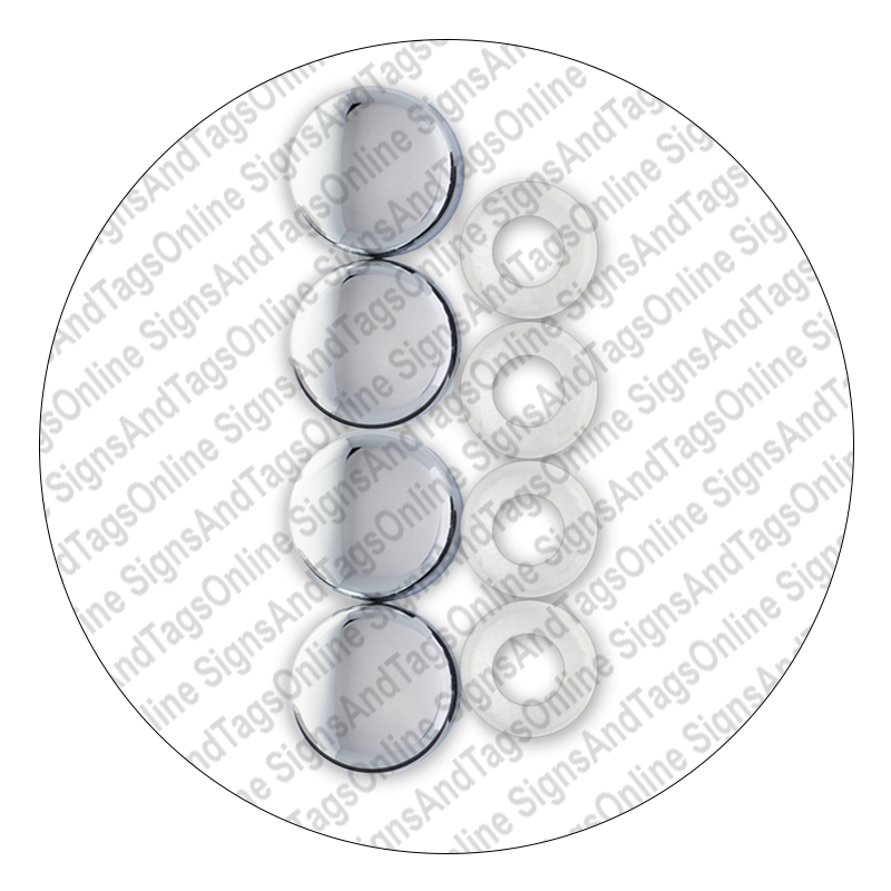 License Plate Fastener Caps